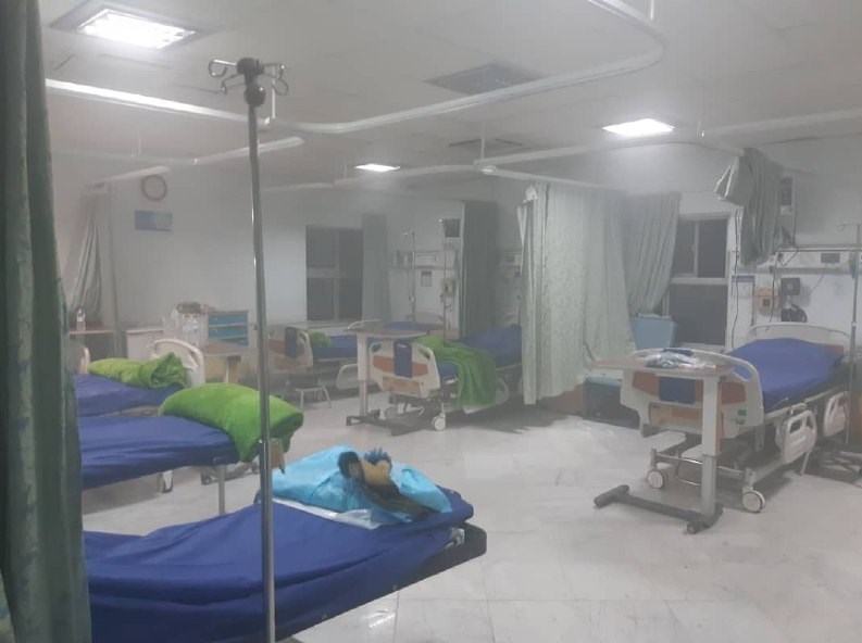 سازمان آتشنشانی تهران , آتشنشانی , آتشسوزی , بیمارستان , حوادث ,