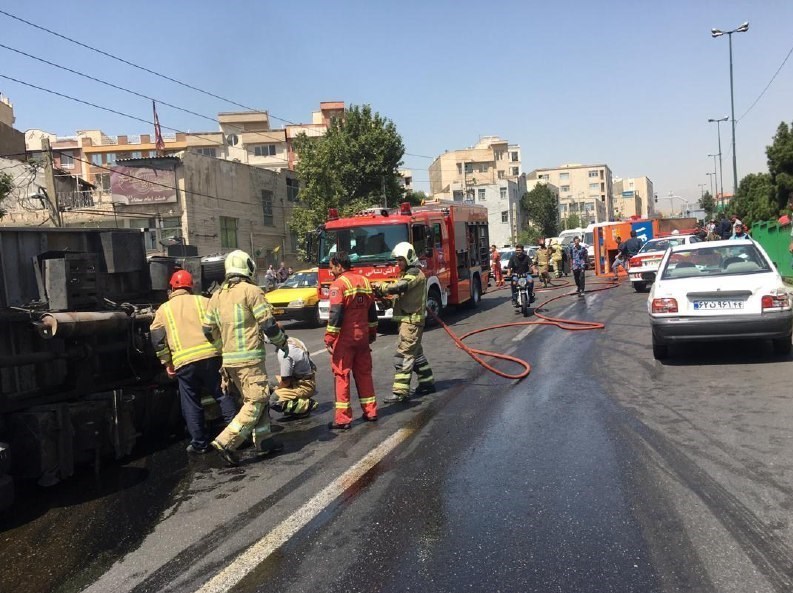 سازمان آتش‌نشانی تهران , آتش‌نشانی , حوادث , اورژانس , 