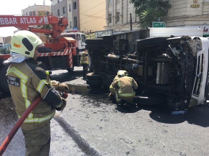 سازمان آتش‌نشانی تهران , آتش‌نشانی , حوادث , اورژانس , 