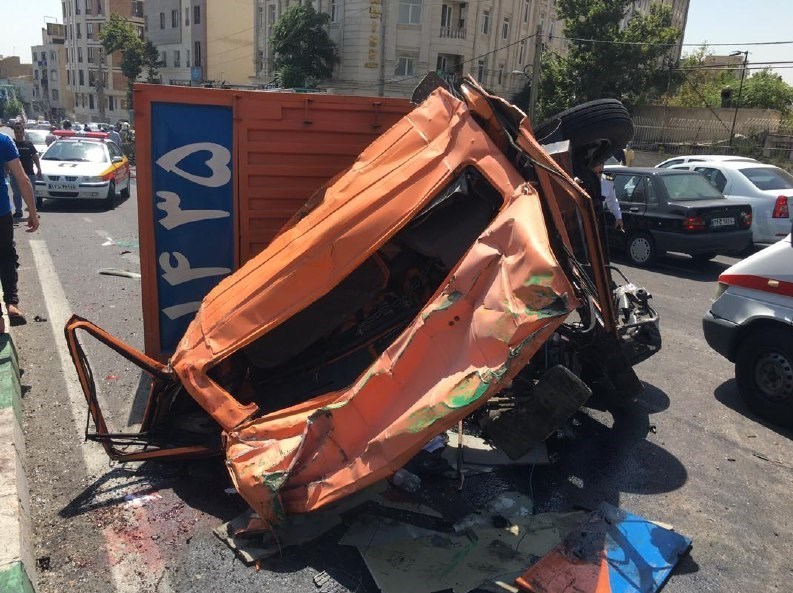 سازمان آتش‌نشانی تهران , آتش‌نشانی , حوادث , اورژانس , 