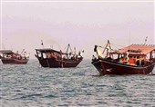 توقیف 4 شناور صیادی متخلف در سواحل استان بوشهر