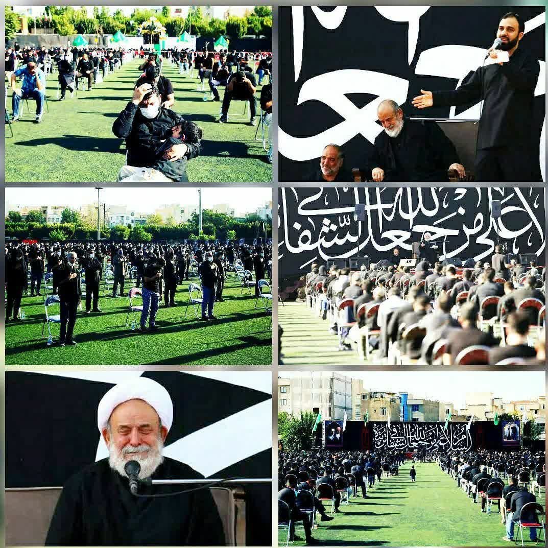 موکب تسنیم , ماه محرم , شیخ حسین انصاریان ,