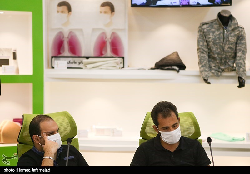 نشست معرفی دستگاهRDSSدرکمک به تشخیص سریع کرونا با حضور  سعید سرکار، دبیر ستاد ویژه توسعه فناوری‌نانو و محمد عبدالاحد،مسئول آزمایشگاه ادوات نانوبیوالکترونیک دانشکده مهندسی برق و کامپیوتر دانشگاه تهران