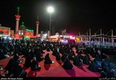 عزاداری شب ششم ماه محرم در امامزاده صالح