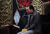 تلاوت محسن قاسمی در هیئت ریحانة‌الحسین (ع) + فیلم