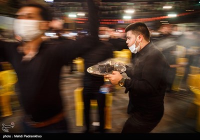 مراسم عزاداری شب عاشورای حسینی حسینیه ثارالله اهواز