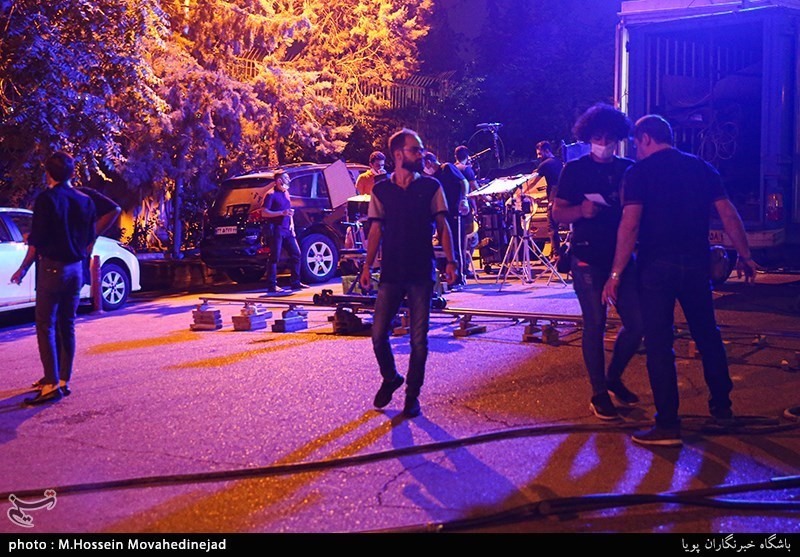 پشت صحنه سریال شرم