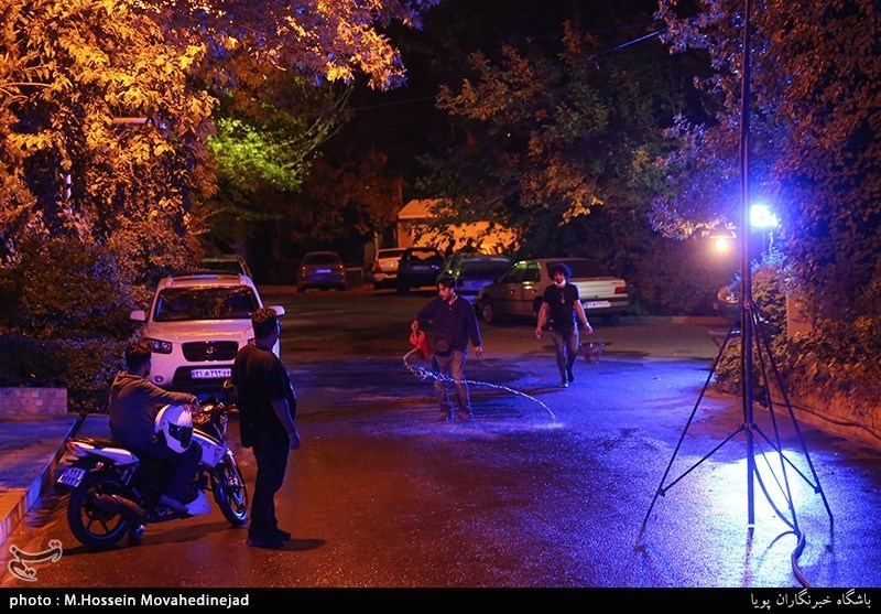 پشت صحنه سریال شرم