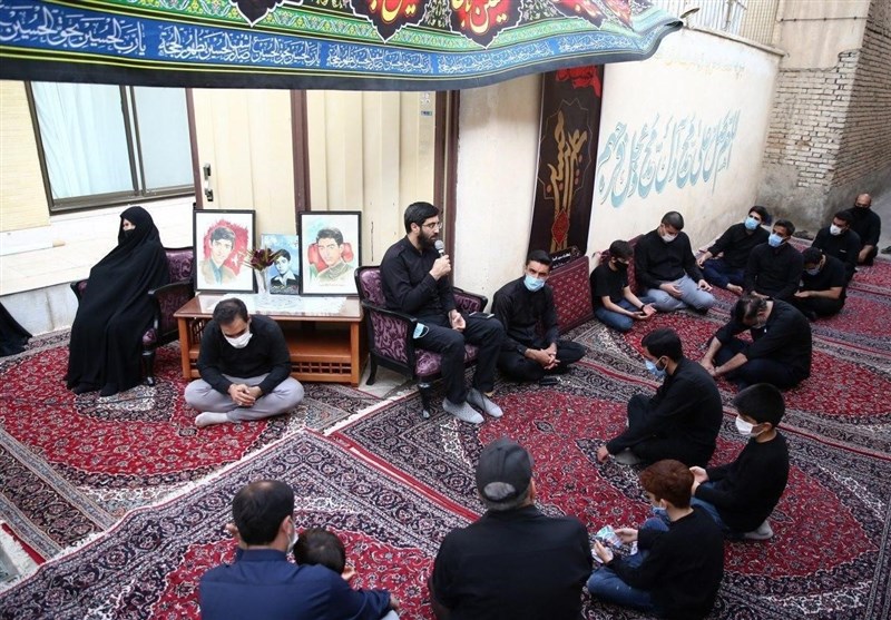 سید رضا نریمانی , مداحی , موکب تسنیم , عزاداری , ماه محرم , 