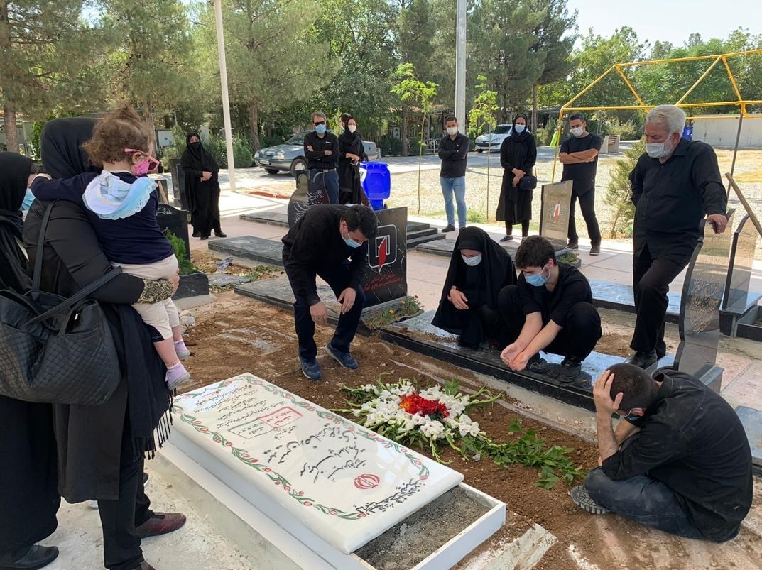 ویروس کرونا , گلزار شهدای تهران , 