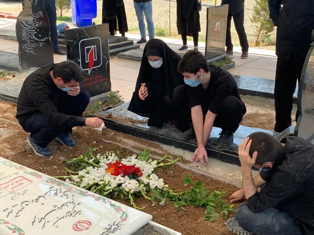 ویروس کرونا , گلزار شهدای تهران , 