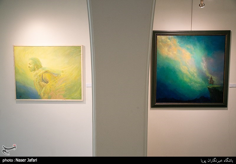 سینما , هنرهای تجسمی , نقاشی , ماه محرم , موکب تسنیم , عاشورا , امام حسین (ع) , 