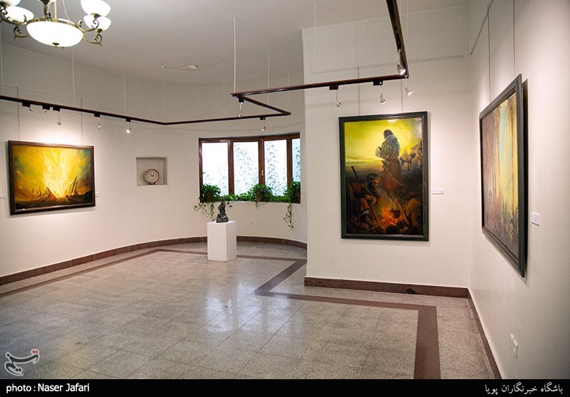 سینما , هنرهای تجسمی , نقاشی , ماه محرم , موکب تسنیم , عاشورا , امام حسین (ع) , 