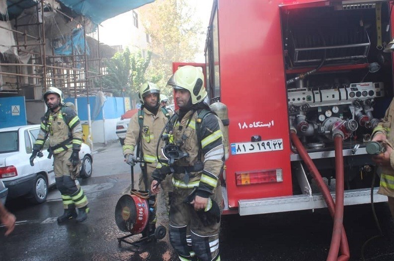 آتشنشانی , سازمان آتشنشانی تهران , آتشسوزی , حوادث , اورژانس ,