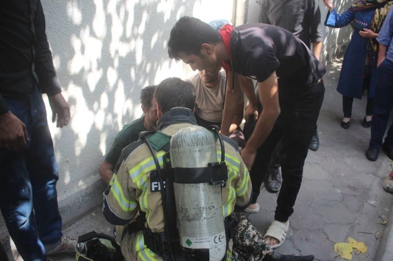 آتشنشانی , سازمان آتشنشانی تهران , آتشسوزی , حوادث , اورژانس ,