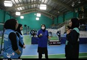 اردوی استعدادپروری بدمینتون دختران کشور در زنجان