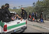 دستگیری اراذل و اوباش محله تهران پارس