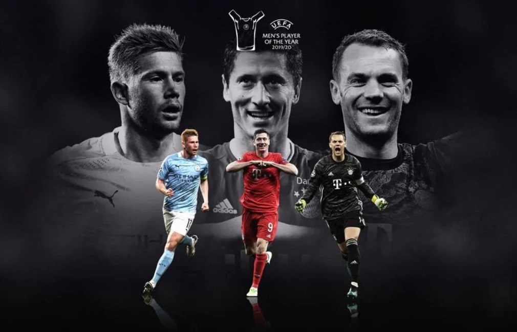 اتحادیه فوتبال اروپا (یوفا) , فوتبال , روبرت لواندوفسکی , مانوئل نویر , 