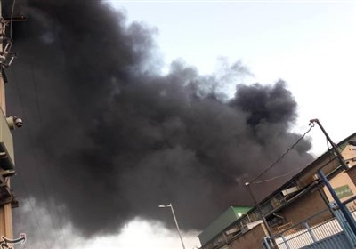 مهار 60 درصد آتش‌سوزی شرکت کاله آمل