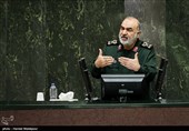 سخنرانی سرلشکر پاسدار حسین سلامی فرمانده کل سپاه در جلسه علنی مجلس شورای اسلامی