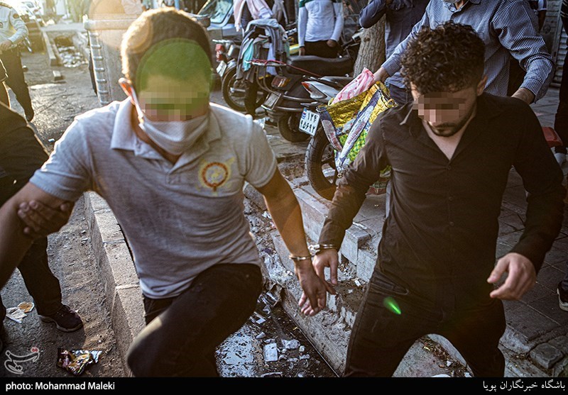 ضرب شست پلیس به مجرمان در مناطق جنوبی تهران