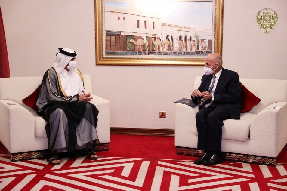 کشور افغانستان , محمداشرف غنی , طالبان , کشور قطر ,