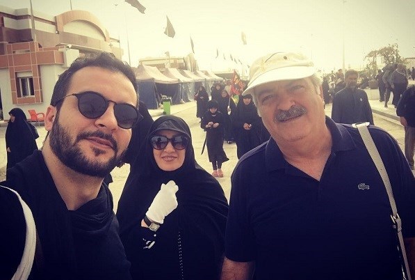 تلویزیون , صدا و سیما , مجریان تلویزیون ایران , بازیگران سینما و تلویزیون , کربلا , پیاده روی اربعین , 