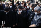 مراسم خاکسپاری مرحوم استاد شجریان در طوس