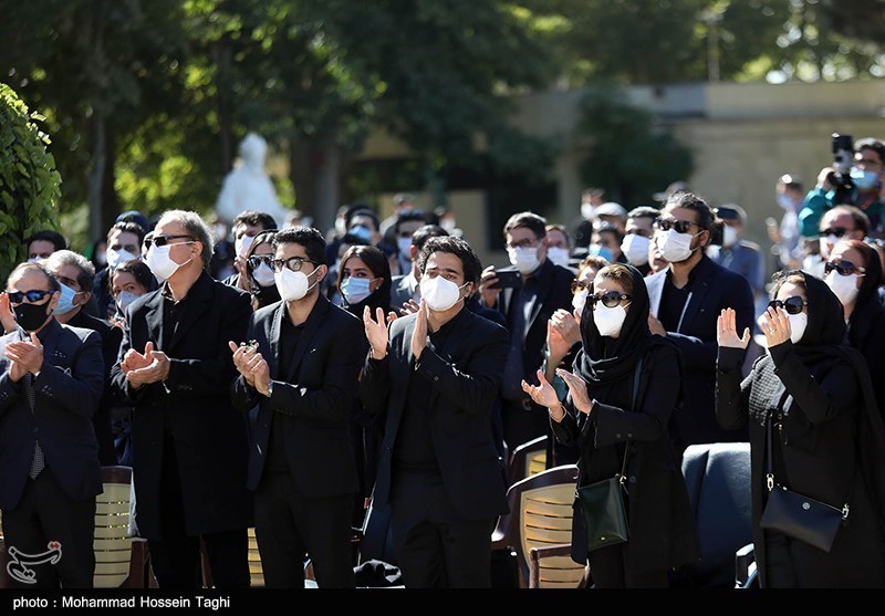 مراسم خاکسپاری مرحوم استاد شجریان در طوس