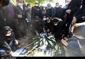 مراسم خاکسپاری مرحوم استاد شجریان در طوس