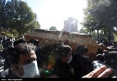 مراسم خاکسپاری مرحوم استاد شجریان در طوس
