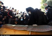 مراسم خاکسپاری مرحوم استاد شجریان در طوس