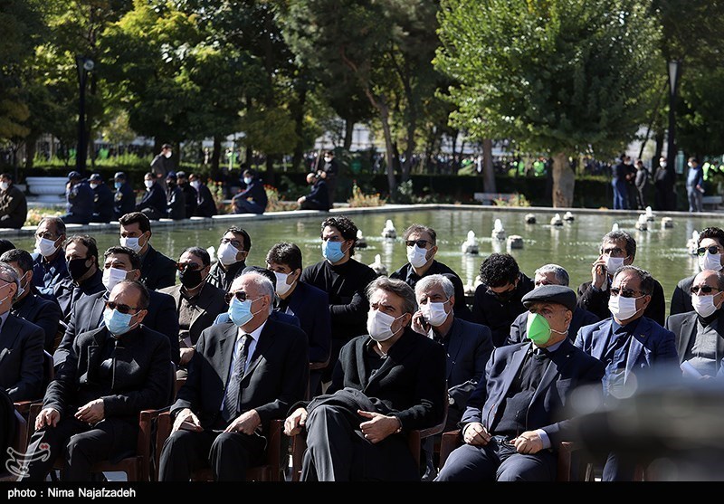 مراسم خاکسپاری مرحوم استاد شجریان در طوس