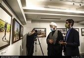 بازدید محمد قمی رئیس سازمان تبلیغات اسلامی از نمایشگاه عکس (عطش وصل)