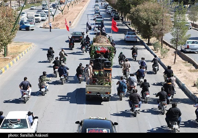 استان کرمان , شهید , تشییع شهدا , مراسم تشییع , 