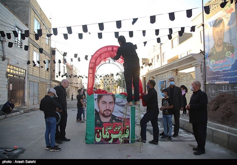 شهید , مدافعان حرم , استانداری قزوین , شهدای مدافع حرم , 