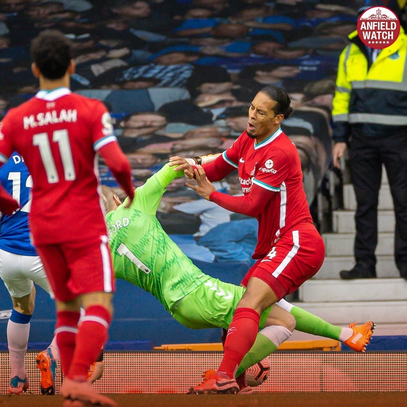 تیم فوتبال لیورپول انگلیس , تیم فوتبال اورتون انگلیس , لیگ برتر فوتبال انگلیس , یورگن کلوپ , فیرجیل فن‌دایک , 