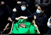 وداع با پیکر بسیجی شهید امربه معروف محمد محمدی