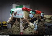 وداع با پیکر بسیجی شهید امربه معروف محمد محمدی