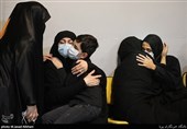 همسر و فرزندان وداع  شهید امربه معروف محمد محمدی