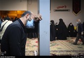 وداع با پیکر بسیجی شهید امربه معروف محمد محمدی