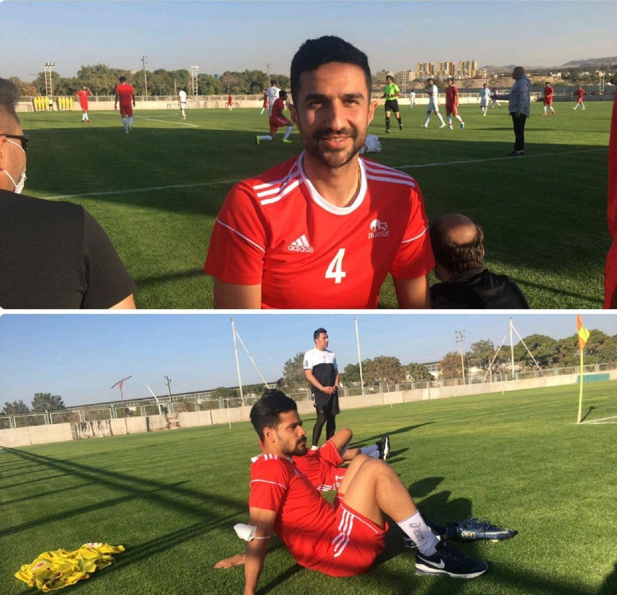 تیم فوتبال تراکتور تبریز , تیم فوتبال ماشینسازی تبریز , فوتبال , احسان حاج صفی ,