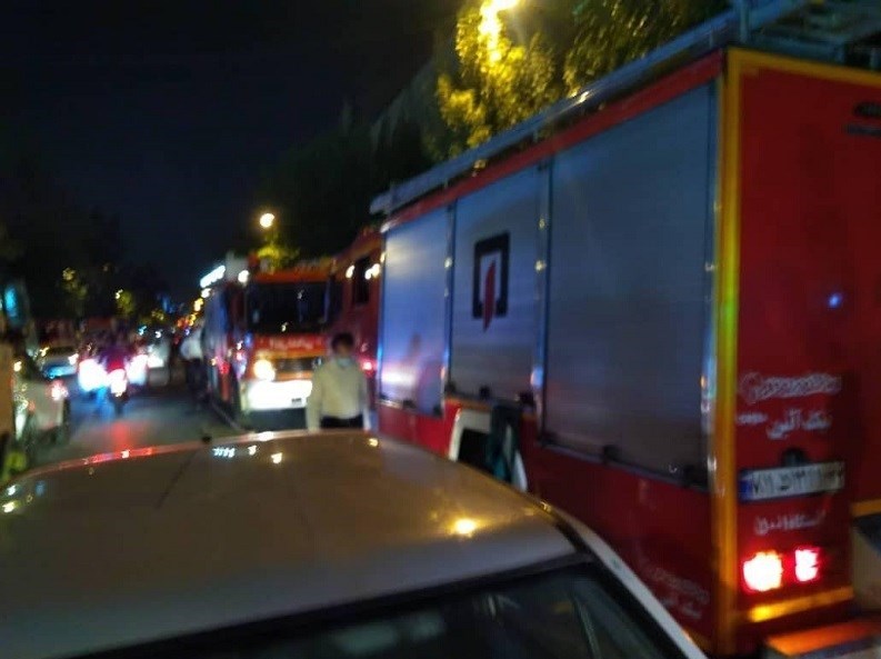 آتش‌نشانی , سازمان آتش‌نشانی تهران , آتش‌سوزی , حوادث , 