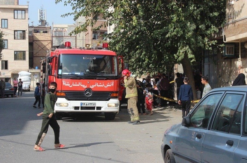 آتش‌نشانی , سازمان آتش‌نشانی تهران , آتش‌سوزی , حوادث , اورژانس , 