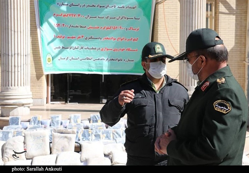 استان کرمان , قاچاق , مواد مخدر , 