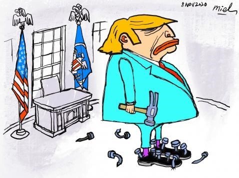 دونالد ترامپ , هنرهای تجسمی , کاریکاتور , عکس , 