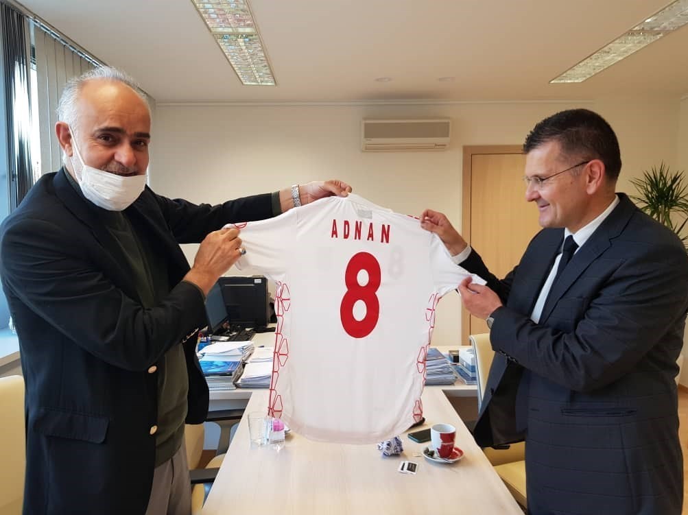 مهدی محمدنبی , فدراسیون فوتبال , فدراسیون فوتبال بوسنی و هرزگوین ,