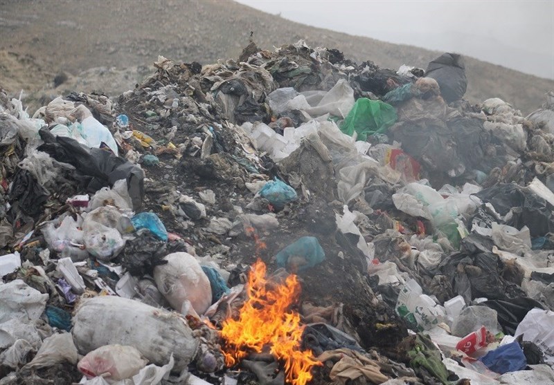 فاجعه زیست‌محیطی در محل دفن زباله چرام