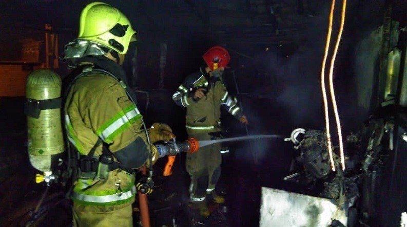 آتش‌نشانی , سازمان آتش‌نشانی تهران , آتش‌سوزی , حوادث , 