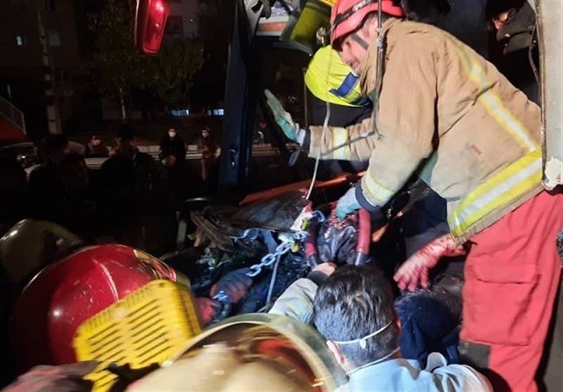 آتشنشانی , سازمان آتشنشانی تهران , حوادث جادهای , اورژانس ,